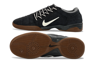 Nike Total 90 III IC Indoor & Futsal Soccer Shoes - Black/Dark Gray/Rich Brown
