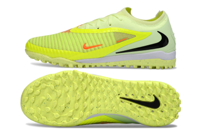 Nike Phantom 6 Elite Low TF Artificial Turf Soccer Shoes - Yellow/Neon Green/Black