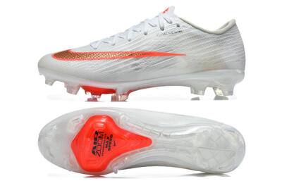 Nike Air Zoom Mercurial Superfly 11 FG Firm Ground Soccer Cleats - White/Bright Red/Crystal Clear