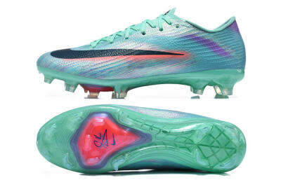 Nike Air Zoom Mercurial Superfly 11 FG Firm Ground Soccer Cleats - Aqua/Mint Green/Coral Pink