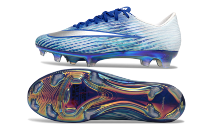 Nike Air Zoom Mercurial Superfly 11 FG Firm Ground Soccer Cleats - Blue/Electric Blue/Iridescent White