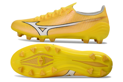 Mizuno Alpha 3 FG Firm Ground Soccer Cleats - Yellow/Bright Sunshine/Golden Glow