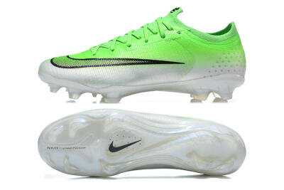 Nike Air Zoom Mercurial Varpor 17 Elite FG Firm Ground Soccer Cleats - Green/Neon Green/White