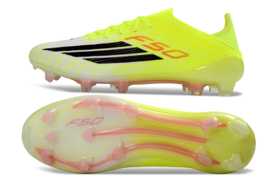 Adidas F50 Elite FG Firm Ground Soccer Cleats - Yellow/Neon Green/Black
