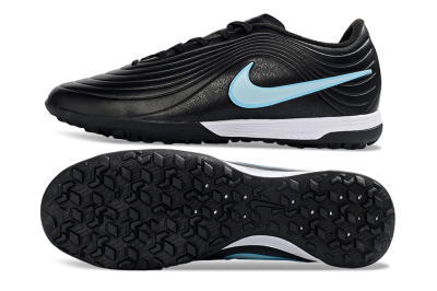 Nike Tiempo Legend 11 Elite TF Artificial Turf Soccer Shoes - Black/Ice Blue/White