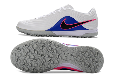 Nike Tiempo Legend 11 Pro TF Artificial Turf Soccer Shoes - White/Electric Blue/Hot Pink