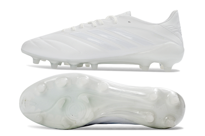 Adidas Copa Pure 4 Elite FG Firm Ground Soccer Cleats - White/Crystal White/Frosted White