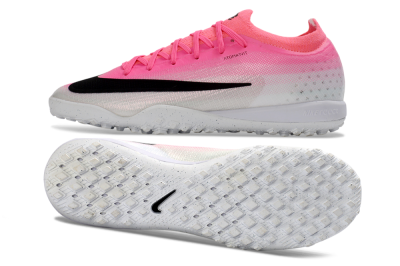 Nike Air Zoom Mercurial Vapor 17 Elite TF Artificial Turf Soccer Shoes - Pink/Electro Pink/Sleek Black