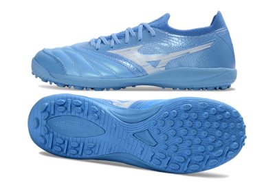 Mizuno Morelia Neo 4 TF Artificial Turf Soccer Shoes - Blue/Sky Blue/Crystal Blue