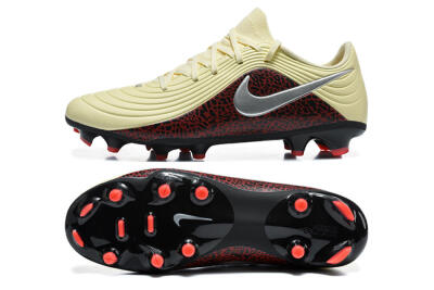 Nike Tiempo Legend 11 Elite FG Firm Ground Soccer Cleats - Yellow/Crimson Black/Neon Orange