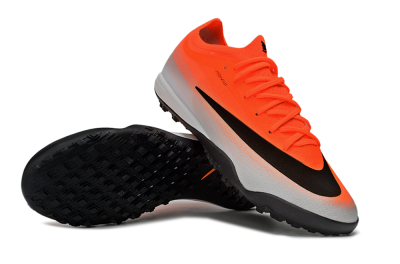 Nike Air Zoom Mercurial Vapor 17 Elite TF Artificial Turf Soccer Shoes - Orange/Bright Coral/Sleek Black