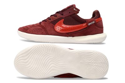 Nike Street Gato IC Indoor & Futsal Soccer Shoes - Red/Crimson Red/Ruby Red