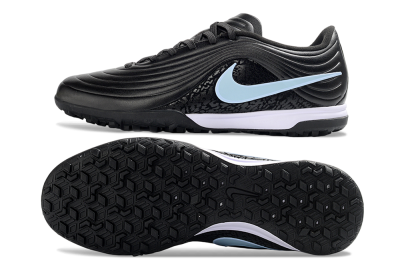 Nike Tiempo Legend 11 Pro TF Artificial Turf Soccer Shoes - Black/Sky Blue/Charcoal Gray