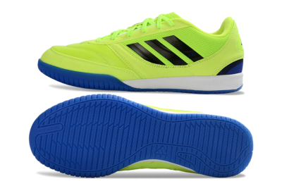 Adidas Top Sala Competition 2 IC Indoor & Futsal Soccer Shoes - Yellow/Electric Green/Deep Blue