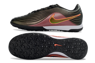 Nike Tiempo Legend 11 Elite TF Artificial Turf Soccer Shoes - Black/Crimson Red/Obsidian Green