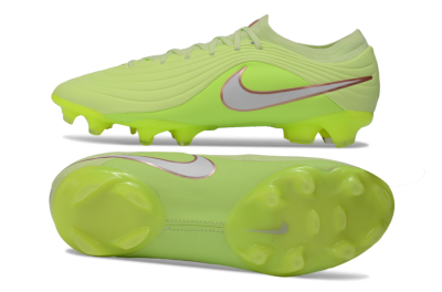 Nike Tiempo Legend 11 Elite FG Firm Ground Soccer Cleats - Lime/Neon Green/Metallic Silver