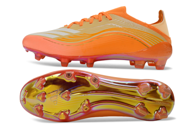 Adidas F50 Elite FG Firm Ground Soccer Cleats - Orange/Vibrant Sunset/Golden Flash