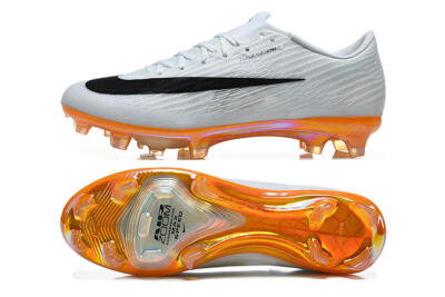 Nike Air Zoom Mercurial Superfly 11 Elite FG Firm Ground Soccer Cleats - White/Black/Flame Orange