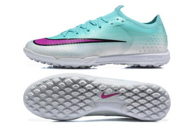 Nike Air Zoom Mercurial Vapor 17 Elite TF Artificial Turf Soccer Shoes - Aqua/Turquoise Dream/Purple Flash