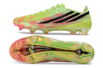 Adidas F50 Hyperfast 2026 World Cup FG Firm Ground Soccer Cleats - Neon/Electric Green/Black