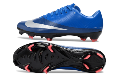 CR7 x Nike Air Zoom Mercurial Vapor 16 Elite FG Firm Ground Soccer Cleats - Blue/Electric Blue/Space Blue