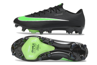 Nike Air Zoom Mercurial Superfly 11 Elite AG Artificial Grass Soccer Cleats - Black/Black/Electric Green