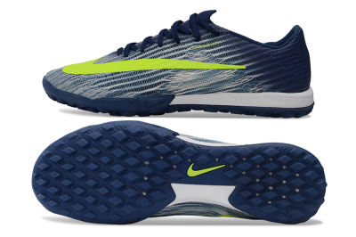 Nike Air Zoom Mercurial Superfly 11 Elite TF Artificial Turf Soccer Shoes - Blue/Midnight Navy/Volt