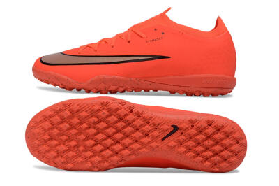 Nike Air Zoom Mercurial Vapor 17 Elite TF Artificial Turf Soccer Shoes - Orange/Bright Crimson/Metallic Copper