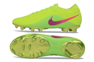 Nike United Tiempo Maestro Elite FG Firm Ground Soccer Cleats - Yellow/Volt/Hyper Pink