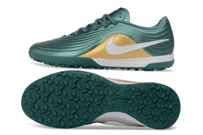 Nike Tiempo Legend 11 Pro TF Artificial Turf Soccer Shoes - Green/Emerald Green/Metallic Gold