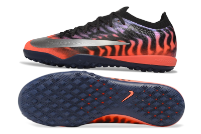 Nike Air Zoom Mercurial Vapor 17 Elite TF Artificial Turf Soccer Shoes - Black/Black/Bright Crimson
