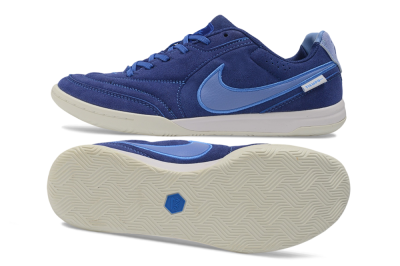 Nike Tiempo Legend SE IC Indoor & Futsal Soccer Shoes - Blue/Royal Blue/University Blue