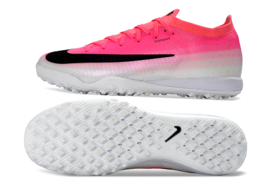 Nike Air Zoom Mercurial Vapor 17 Elite TF Artificial Turf Soccer Shoes - Pink/Hyper Pink/White
