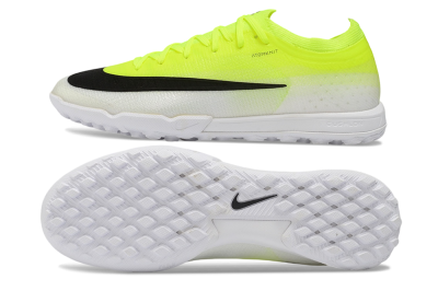 Nike Air Zoom Mercurial Vapor 17 Elite TF Artificial Turf Soccer Shoes - Yellow/Volt/White