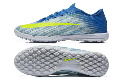 Nike Air Zoom Mercurial Superfly 11 Elite TF Artificial Turf Soccer Shoes - Blue/Photo Blue/Volt