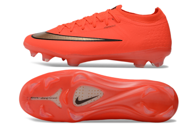 Nike Air Zoom Mercurial Vapor 17 Elite FG Firm Ground Soccer Cleats - Orange/Bright Crimson/Metallic Bronze