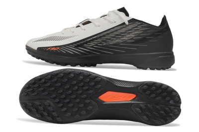 Adidas F50 Hyperfast Elite TF Artificial Turf Soccer Shoes - Black/Core Black/Cloud White