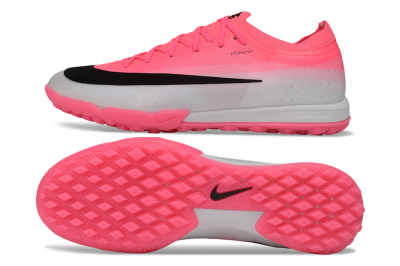 Nike Air Zoom Mercurial Vapor 17 Elite TF Artificial Turf Soccer Shoes - Pink/Hyper Pink/Platinum Tint