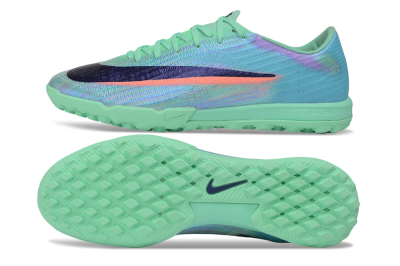 Nike Air Zoom Mercurial Superfly 11 Elite TF Artificial Turf Soccer Shoes - Green/Mint Foam/Deep Purple