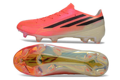 Adidas F50 Hyperfast Elite FG Firm Ground Soccer Cleats - Orange/Solar Orange/Core Black