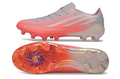 Adidas F50 Hyperfast Elite FG Firm Ground Soccer Cleats - Pink/Solar Pink/Iridescent White
