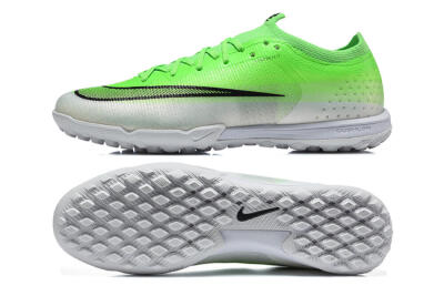 Nike Air Zoom Mercurial Vapor 17 Elite TF Artificial Turf Soccer Shoes - Green/Electric Green/Summit White