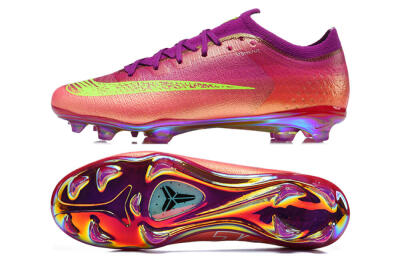 Nike Air Zoom Mercurial Vapor 17 Elite FG Firm Ground Soccer Cleats - Pink/Sunset Glow/Electric Volt