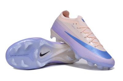 Nike Air Zoom Mercurial Vapor 17 Elite FG Firm Ground Soccer Cleats - Purple/Light Peach/Pastel Purple