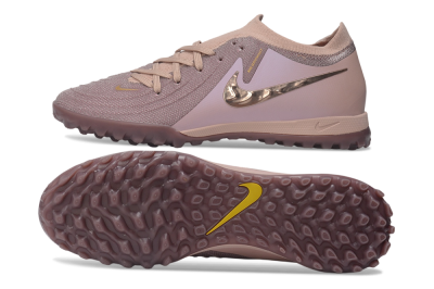 Nike Phantom GX 2 Elite TF Artificial Turf Soccer Shoes - Pink/Dusty Rose/Metallic Bronze
