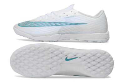 Nike Air Zoom Mercurial Superfly 11 Elite TF Artificial Turf Soccer Shoes - White/White/Teal