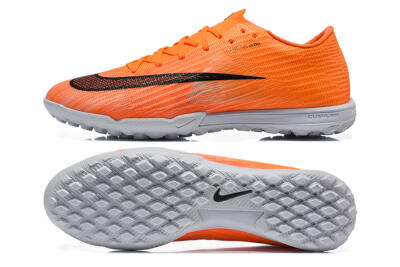 Nike Air Zoom Mercurial Vapor 17 Elite TF Artificial Turf Soccer Shoes - Orange/Bright Mango/Wolf Grey