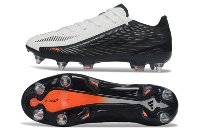 Adidas F50 Hyperfast Elite SG Soft Ground Soccer Cleats - White/Core Black/Solar Red