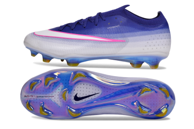 Nike Air Zoom Mercurial Vapor 17 Elite FG Firm Ground Soccer Cleats - Blue/Baltic Blue/Hyper Pink
