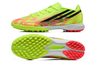 Adidas F50 Hyperfast Pro TF Artificial Turf Soccer Shoes - Yellow/Solar Yellow/Lucid Pink